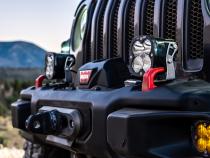 Jeep JL/JT Rubicon Steel Bumper LED Light Kit XL Sport w/Upfitter Baja Designs