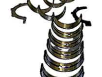 Crankshaft Main Bearing Set (.010 Inch) for Select Jeep WK, WJ, XK w/ 4.7L Engine Crown Automotive