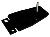 Right Liftgate Hinge for 91-95 Jeep YJ Wrangler or 97-06 Jeep TJ Wrangler, Black Crown Automotive