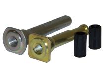 Front Brake Caliper Pin Kit for 2002-2007 Jeep KJ Liberty, Left or Right Crown Automotive
