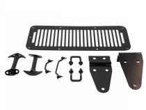 Jeep CJ/YJ Hood Kit 78-95 CJ and Wrangler YJ Powdercoat Black Kentrol