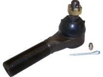 Left Tie Rod End (On Tie Rod) for 87-90 Jeep YJ Wrangler, 5-1/4 Inch Overall Length Crown Automotive