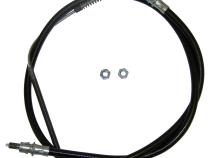 Front Parking Brake Cable for 87-90 Jeep YJ Wrangler w/ 93 Inch Wheelbase, 62 Inch Long Crown Automotive