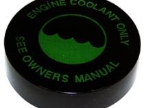 Coolant Bottle Cap for 1993-1994 Jeep ZJ Grand Cherokee, Black Plastic Crown Automotive
