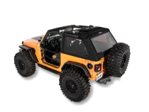 Trektop Glide 2-Door for JL Jeep 2018-26 Wrangler JL Black Diamond Bestop