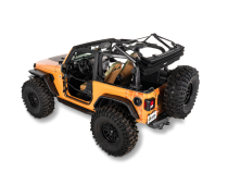 Trektop Glide 2-Door for JL Jeep 2018-26 Wrangler JL Black Diamond Bestop