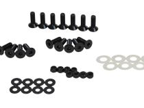 Jeep JK Door Hinge Set 8 Pieces 4 Door 07-18 Wrangler JK Textured Black Kentrol