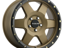 Aluminum Wheels 18x9 Boost 946BZ Satin Bronze 6 Spoke -12 Offset 5 on 139.7 Bolt Pattern 107.95 Bore Raceline