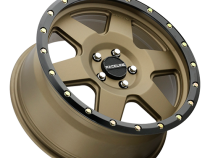 Aluminum Wheels 18x9 Boost 946BZ Satin Bronze 6 Spoke -12 Offset 5 on 139.7 Bolt Pattern 107.95 Bore Raceline
