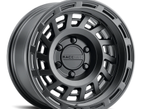 Aluminum Wheels 17x8.5 Halo 957B Satin Black 0 Offset 6 on 135 Bolt Pattern 87.1 Bore Raceline