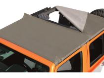 Khaki Diamond Combo Beach Topper for 2007-2018 Jeep JK Wrangler w/ 4-Door RT Off Road