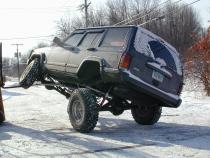 Jeep Cherokee 6.5 Inch Pro Series 3 Link Long Arm Lift Kit W/Rear Coil Conversion 1984-2001 XJ Clayton Off Road