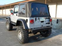 Jeep Wrangler 4.0 Inch Pro Series 3 Link Long Arm Lift Kit W/Rear 5 Inch Stretch 1997-2006 TJ Clayton Off Road