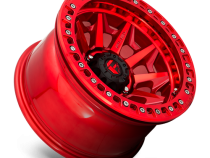 Aluminum Wheels 17X9 Covert Beadlock D113 5 On 150 Candy Red 110.1 Bore -15 Offset Multi Spoke Fuel Off Road Wheels