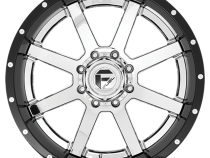 Aluminum Wheels 22X14 Maverick D260 8 On 180 Chrome/Gloss Black Lip 125.1 Bore -70 Offset Fuel Off Road Wheels