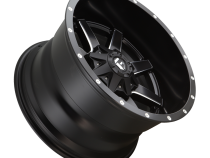 Aluminum Wheels 18X9 Maverick D538 5 On 114.3/5 On 127 Black/Milled 78.1 Bore -12 Offset Fuel Off Road Wheels