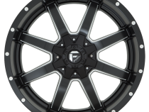 Aluminum Wheels 24X14 Maverick D538 8 On 165.1 Black Milled 125.2 Bore -75 Offset Fuel Off Road Wheels