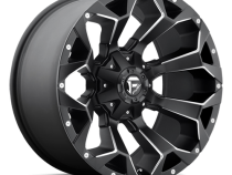 Aluminum Wheels 20X10 Assault D546 8 On 180 Matte Black Milled 124.2 Bore -18 Offset 8 Spoke Fuel Off Road Wheels