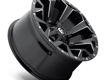 Aluminum Wheels 20X10 Assault D546 8 On 180 Matte Black Milled 124.2 Bore -18 Offset 8 Spoke Fuel Off Road Wheels