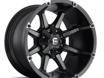 Aluminum Wheels 20X10 Coupler D556 8 On 165.1 Matte Black/Machined Dark Tint 125.2 Bore -12 Offset 8 Spoke Fuel Off Road Wheels