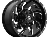 Aluminum Wheels 20X10 Cleaver D574 5 On 139.7/5 On 150 Gloss Black/Milled 110.3 Bore -18 Offset 8 Spoke Fuel Off Road Wheels