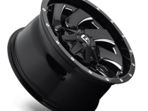 Aluminum Wheels 22X12 Cleaver D574 5 On 139.7/5 On 150 Gloss Black/Milled 110.3 Bore -44 Offset 8 Spoke Fuel Off Road Wheels