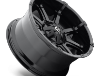 Aluminum Wheels 20X10 Coupler D575 8 On 165.1 Gloss Black 125.2 Bore -12 Offset 8 Spoke Fuel Off Road Wheels
