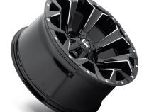 Aluminum Wheels 20X9 Assault D576 5 On 139.7/5 On 150 Gloss Black/Milled 110.3 Bore 20 Offset 8 Spoke Fuel Off Road Wheels