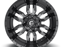 Aluminum Wheels 17X9 Sledge D595 5 On 114.3/5 On 127 Gloss Black/Milled 78.1 Bore -12 Offset Fuel Off Road Wheels