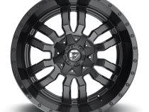 Aluminum Wheels 18X8 Sledge D596 5 On 120 Matte Black/Gloss Black Lip 65.3 Bore 35 Offset Fuel Off Road Wheels