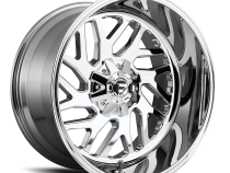Aluminum Wheels 20X9 Triton D609 8 On 165.1 Chrome Plated 125.1 Bore 1 Offset Mesh Spoke Fuel Off Road Wheels