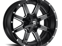 Aluminum Wheels 20X9 Maverick D610 5 On 139.7/5 On 150 Gloss Black/Milled 110.3 Bore 20 Offset Fuel Off Road Wheels