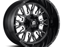 Aluminum Wheels 17X9 Stroke D611 5 On 114.3/5 On 127 Gloss Black/Milled 78.1 Bore -12 Offset Fuel Off Road Wheels