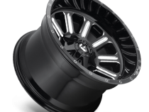 Aluminum Wheels 20X9 Hardline D620 5 On 139.7/5 On 150 Gloss Black/Milled 110.3 Bore 20 Offset Fuel Off Road Wheels