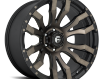 Aluminum Wheels 18X9 Blitz D674 6 On 139.7 Matte Black Double Dark Tint 106.1 Bore 1 Offset Multi Spoke Fuel Off Road Wheels