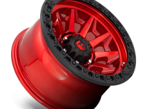 Aluminum Wheels 20X10 Covert D695 8 On 165.1 Candy Red Black Bead Ring 125.22 Bore -18 Offset Multi Spoke Fuel Off Road Wheels