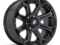 Aluminum Wheels 18X9 Siege D704 6 On 135 Gloss Black Machined Double Dark Tint 87.1 Bore -12 Offset Fuel Off Road Wheels