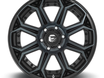 Aluminum Wheels 18X9 Siege D704 6 On 135 Gloss Black Machined Double Dark Tint 87.1 Bore -12 Offset Fuel Off Road Wheels