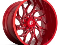 Aluminum Wheels 26X14 Runner D742 6 On 139.7 Candy Red Milled 106.1 Bore -75 Offset Fuel Off Road Wheels