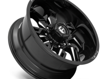 Aluminum Wheels 20X9 Lockdown D747 5 On 139.7 Gloss Black Milled 78 Bore 1 Offset Fuel Off Road Wheels