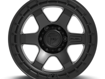 Aluminum Wheels 17X9 Block D750 5 On 127 Matte Black/Black Ring 71.5 Bore -12 Offset 6 Spoke Fuel Off Road Wheels