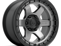 Aluminum Wheels 17X9 Block D752 6 On 139.7 Gunmetal Gray/Black Ring 106.1 Bore 1 Offset 6 Spoke Fuel Off Road Wheels