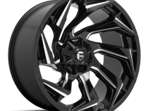 Aluminum Wheels 20X9 Reaction D753 8 On 165.1 Gloss Black Milled 125.1 Bore 20 Offset Fuel Off Road Wheels