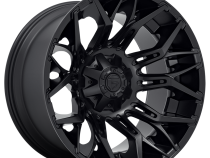 Aluminum Wheels 20X9 Twitch D772 8 On 165.1 Blackout 125.2 Bore 1 Offset Fuel Off Road Wheels