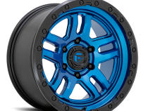 Aluminum Wheels 17X9 AMMO D790 6 On 135 Blue W/Black Lip 87.1 Bore -12 Offset Fuel Off Road Wheels