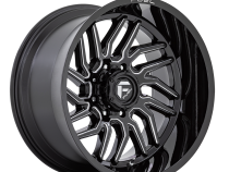 Aluminum Wheels 20X10 Hurricane D807 6 On 135 Gloss Black Milled 87.1 Bore -18 Offset Fuel Off Road Wheels