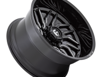 Aluminum Wheels 24X12 Hurricane D807 6 On 135 Gloss Black Milled 87.1 Bore -44 Offset Fuel Off Road Wheels