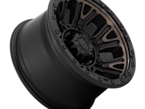 Aluminum Wheels 20X9 Traction D824 6 On 139.7 Matte Black Double Dark Tint 106.1 Bore 1 Offset Fuel Off Road Wheels