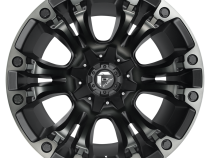 Aluminum Wheels 20X10 Vapor D851 8 On 170 Matte Black Gray Tint 125.1 Bore -18 Offset Fuel Off Road Wheels