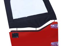 Black Denim Upper Door Skin Set for YJ Wrangler Sold in Pairs Only RT Off Road